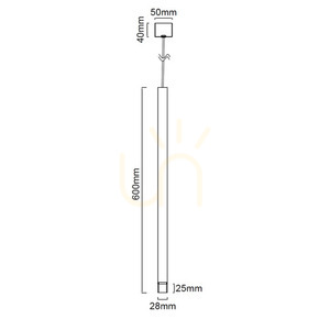 Závesné svietidlo Open Design Highlights Q čierna/zlatá G9 1500 mm IP20 small 7