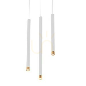 Prívesné svietidlo Open Design Highlights Q biele/ružové zlato G9 28 mm 3,5 W small 3