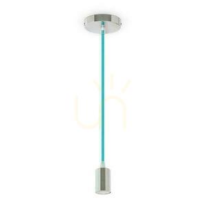 V-TAC Závesné svietidlo Chrómový kov Svetlomodrý drôt VT-7338-LB Záruka 5 rokov small 3