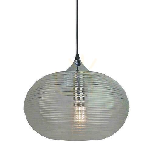 Skontrolujte Závesné svietidlo V-TAC Diamond Cut Series Smoked Glass fi330mm VT-7350-HB 5 rokov záruka