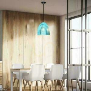 Závesné svietidlo V-TAC Cone Series Prism Blue E27 D250x270mm VT-7255-B 5 rokov záruka small 1
