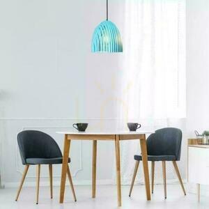 Závesné svietidlo V-TAC Cone Series Prism Blue E27 D250x270mm VT-7255-B 5 rokov záruka small 2