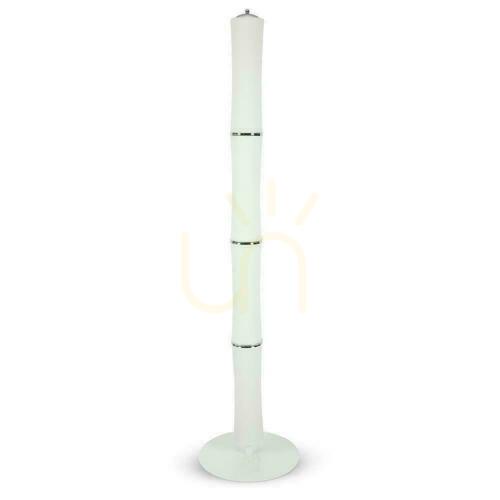 Skontrolujte V-TAC 80W LED BAMBOO LED podlahové svietidlo biele VT-7096 3000K 4300lm 3 roky záruka