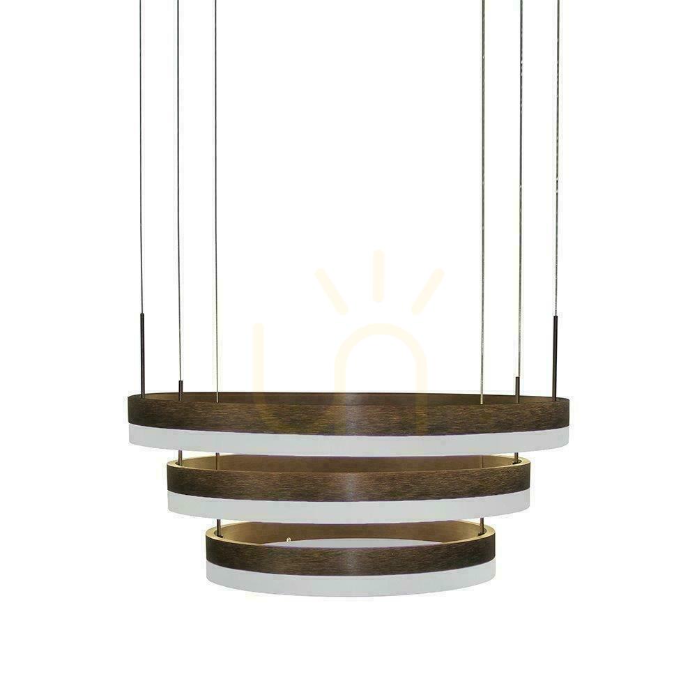 vyhliadka V-TAC 82W mäkké svetlo luster stmievateľné LED závesné svietidlo VT-82-3 3000K 6500lm 3 roky záruka V-TAC 82W mäkké svetlo luster stmievateľné LED závesné svietidlo VT-82-3 3000K 6500lm 3 roky záruka