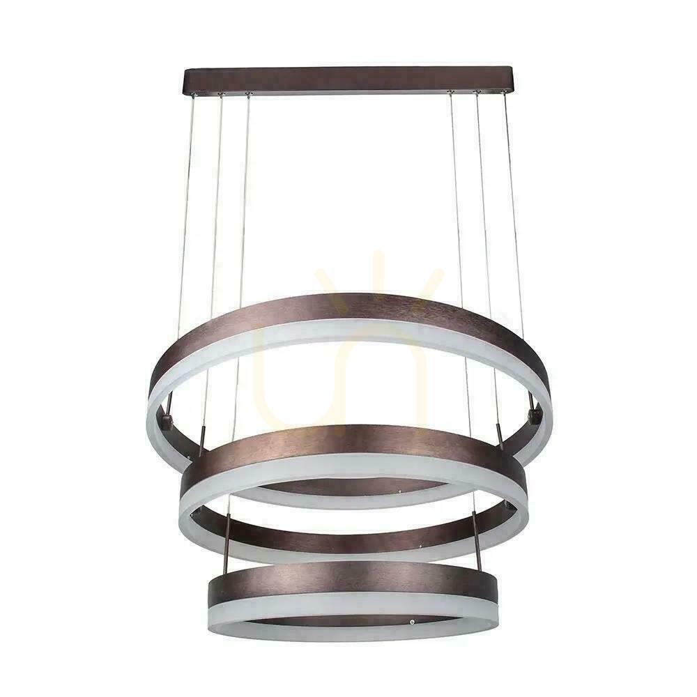 Skontrolujte V-TAC 82W mäkké svetlo luster stmievateľné LED závesné svietidlo VT-82-3 3000K 6500lm 3 roky záruka V-TAC 82W mäkké svetlo luster stmievateľné LED závesné svietidlo VT-82-3 3000K 6500lm 3 roky záruka