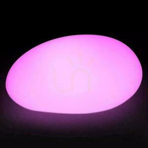 V-TAC LED záhradné svietidlo Stone 28cm nabíjanie diaľkové ovládanie VT-7802 RGBW 18lm small 7