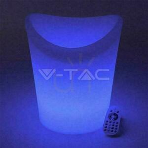V-TAC LED záhradné svietidlo Ice Cooler Bucket 36cm nabíjanie diaľkové ovládanie VT-7806 RGBW 54lm. small 1