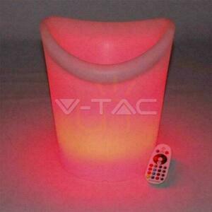 V-TAC LED záhradné svietidlo Ice Cooler Bucket 36cm nabíjanie diaľkové ovládanie VT-7806 RGBW 54lm. small 3