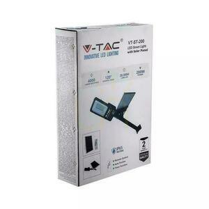 V-TAC 50W LED IP65 VT-ST200 4000K 4000lm Solárne pouličné osvetlenie. small 4