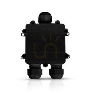 Hermetická spojovacia skrinka 4x5Pin Black Tee 0,5-2,5 mm2 Priemer vodiča 8-12 mm IP68 V-TAC VT-870 small 0