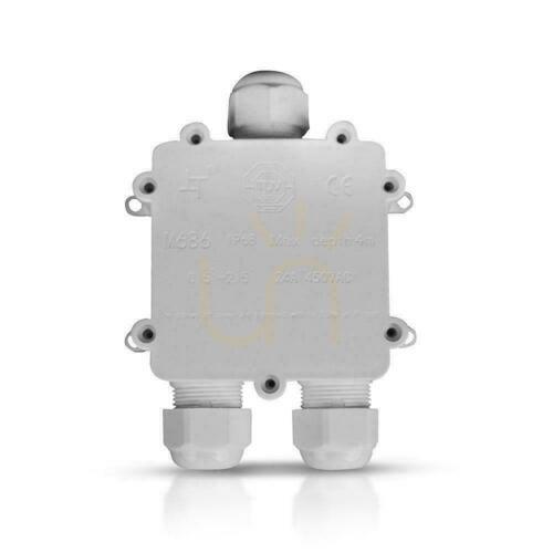 Skontrolujte Vodotesná spojovacia skrinka V-TAC VT-870 biela IP68 pre káble 8–12 mm