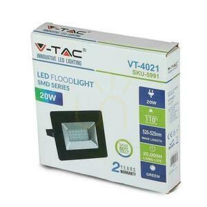 V-TAC 20W SMD LED projektor série E čierny VT-4021 Farba zelená small 5