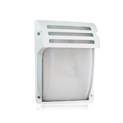 Skontrolujte Záhradné nástenné svietidlo V-TAC Glass White Mat VT-754