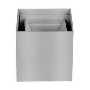 V-TAC 6W Wall Mounted Wall Mounted Wall Mounted Top Down Adjustable Grey Square Bridgelux VT-759 3000K 660lm small 6