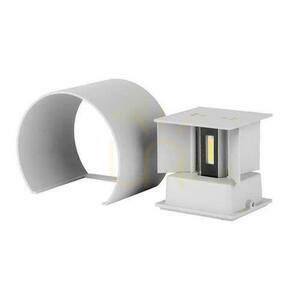 Nástenný 6W V-TAC hore dole nastaviteľný sivý okrúhly IP65 Bridgelux VT-756 3000K 660lm 4 Nástenný 6W V-TAC hore dole nastaviteľný sivý okrúhly IP65 Bridgelux VT-756 3000K 660lm small 4