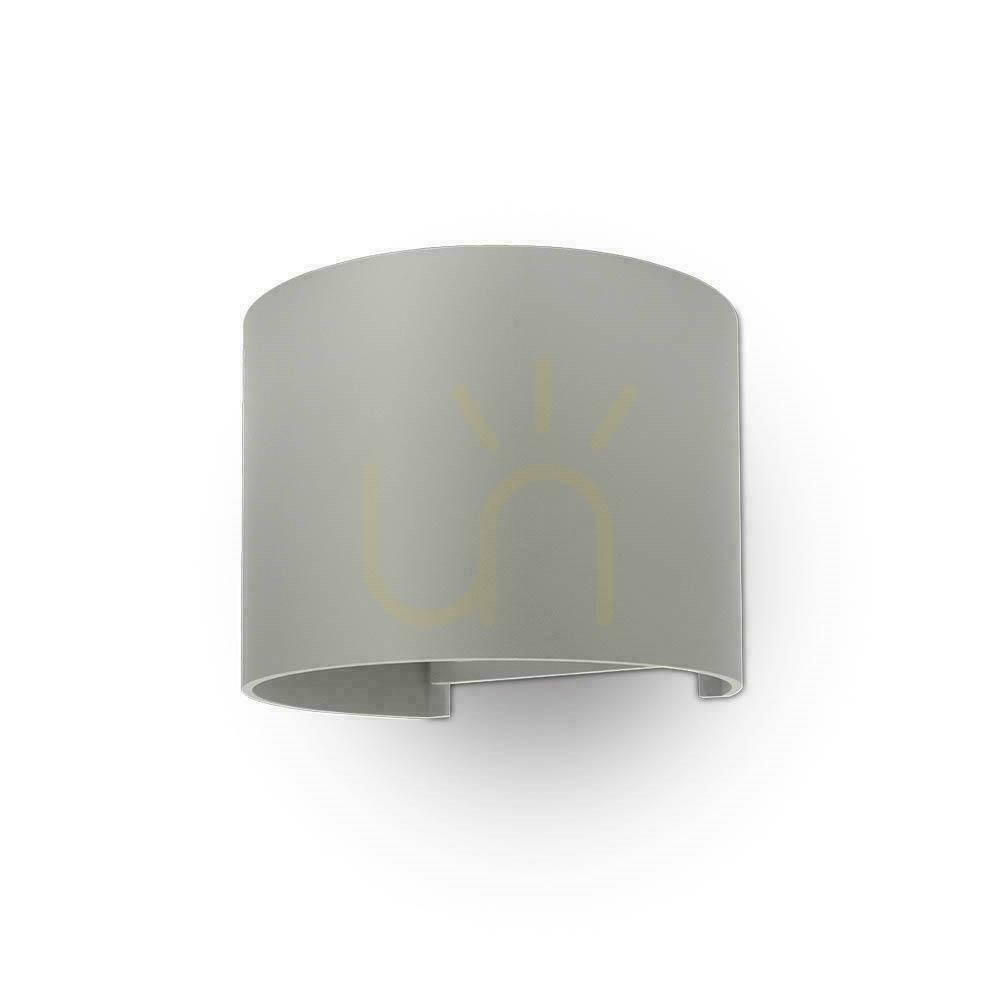 Skontrolujte Nástenný 6W V-TAC hore dole nastaviteľný sivý okrúhly IP65 Bridgelux VT-756 3000K 660lm Nástenný 6W V-TAC hore dole nastaviteľný sivý okrúhly IP65 Bridgelux VT-756 3000K 660lm