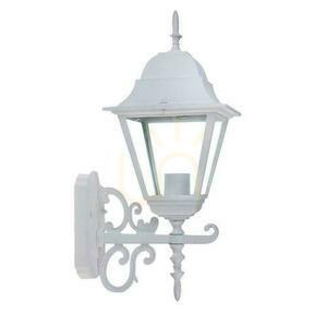 V-TAC VT-760 White Mat Up Garden Wall Lamp. small 1
