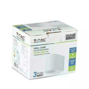 Nástenné svietidlo V-TAC Round White Down IP44 VT-7651 Záruka 3 roky small 4