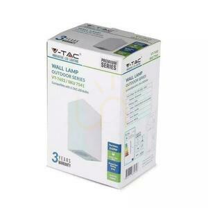 Nástenné svietidlo V-TAC Square White Top Bottom IP44 VT-7652 Záruka 3 roky small 4