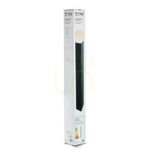 V-TAC GU10 štvorcový hliníkový záhradný stĺp čierny 80x80x800mm IP54 VT-7615 3 roky záruka small 4