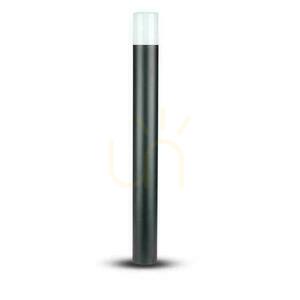 V-TAC GU10 okrúhly hliníkový záhradný stĺp čierny 80x80x800mm IP54 VT-7618 3 roky záruka small 0