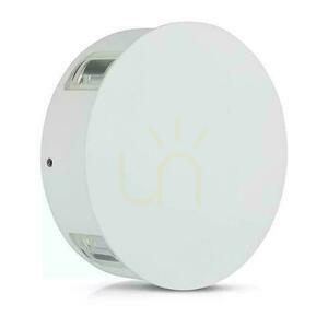 V-TAC 4W LED nástenné svietidlo IP65 biele okrúhle VT-706 4000K 440lm. small 0