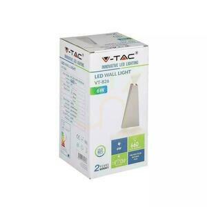 Nástenné svietidlo V-TAC 6W LED White IP65 VT-826 4000K 660lm. small 3