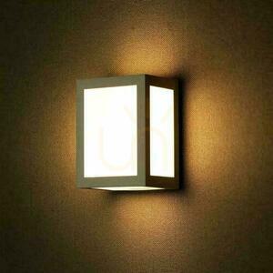 V-TAC 12W LED nástenné svietidlo IP65 sivé VT-822 6400K 750lm small 3