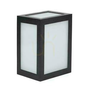 V-TAC 12W LED nástenné svietidlo IP65 čierne VT-822 4000K 750lm small 0