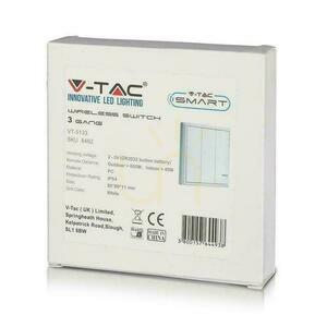 Bezdrôtový trojitý spínač IP54 pre SKU 8458, 8459 V-TAC VT-5133 small 2