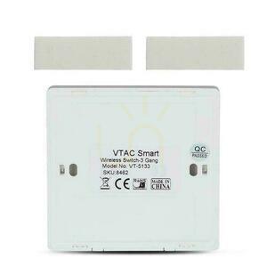 Bezdrôtový trojitý spínač IP54 pre SKU 8458, 8459 V-TAC VT-5133 small 3