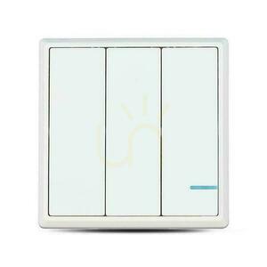 Bezdrôtový trojitý spínač IP54 pre SKU 8458, 8459 V-TAC VT-5133 small 0