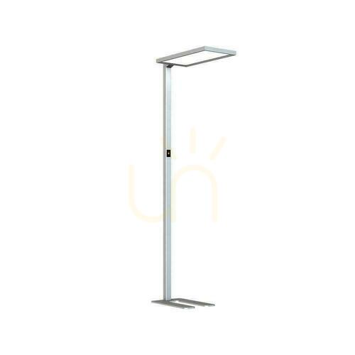 Skontrolujte V-TAC 80W LED podlahové svietidlo stmievateľné Touch Silver VT-8400 4000K 8000lm 3 roky záruka