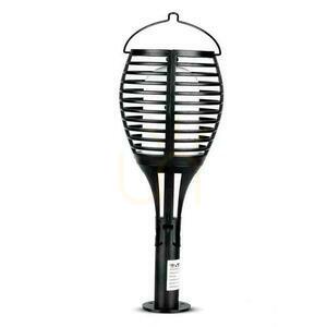 V-TAC Solárne záhradné svietidlo 4 funkcie Plameňový efekt VT-719 2200K 5lm. small 8