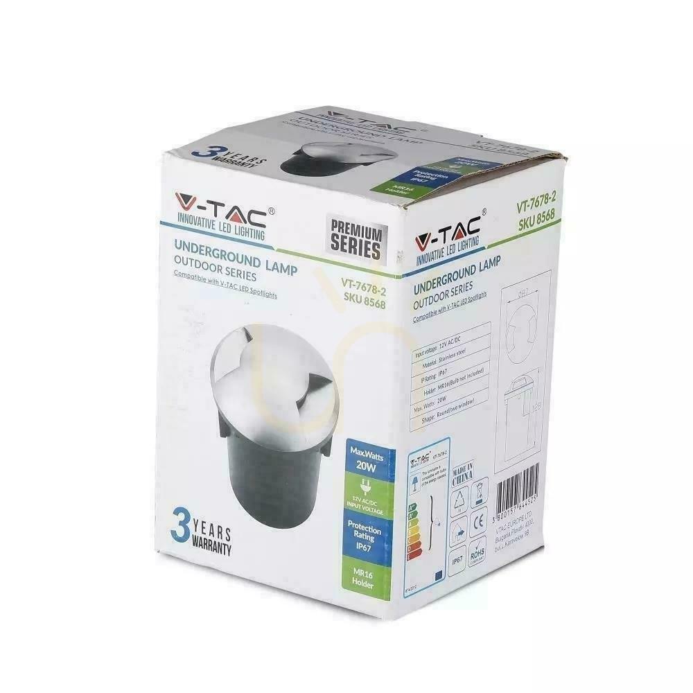 Displej V-TAC IP67 MR16/GU5.3 12V 2-stranná záhradná montáž na zem VT-7978-2 3 roky záruka V-TAC IP67 MR16/GU5.3 12V 2-stranná záhradná montáž na zem VT-7978-2 3 roky záruka