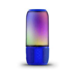 V-TAC Bezdrôtový inteligentný LED reproduktor s Bluetooth 2x3W USB Micro SD Blue VT-7456 small 0