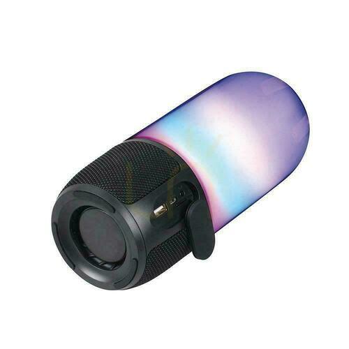 Skontrolujte V-TAC Bezdrôtový inteligentný LED reproduktor s Bluetooth 2x3W USB Micro SD čierny VT-7456