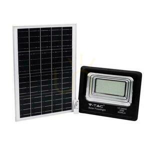 V-TAC Solárny LED projektor 50W čierny IP65, diaľkové ovládanie, časovač VT-300W 4000K 4200lm small 0