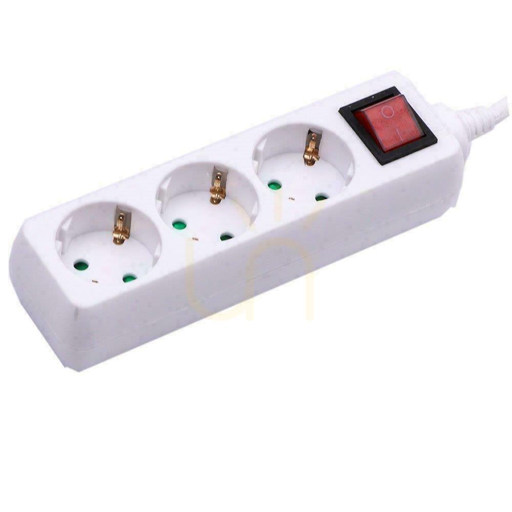Skontrolujte V-TAC 3-zásuvkový predlžovací kábel s vypínačom (3G 1,5MM2 X 5M) biely VT-1113 V-TAC 3-zásuvkový predlžovací kábel s vypínačom (3G 1,5MM2 X 5M) biely VT-1113