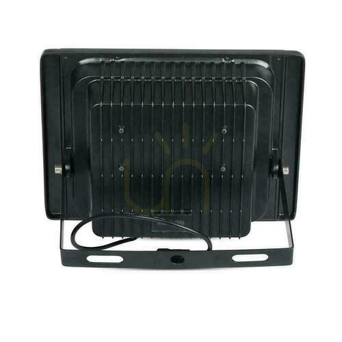 Skontrolujte V-TAC Solárny LED projektor 16W čierny IP65, diaľkové ovládanie, časovač VT-40W 6000K 1050lm