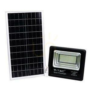 V-TAC Solárny LED projektor 40W čierny IP65, diaľkové ovládanie, časovač VT-200W 6000K 3100lm 0 V-TAC Solárny LED projektor 40W čierny IP65, diaľkové ovládanie, časovač VT-200W 6000K 3100lm small 0