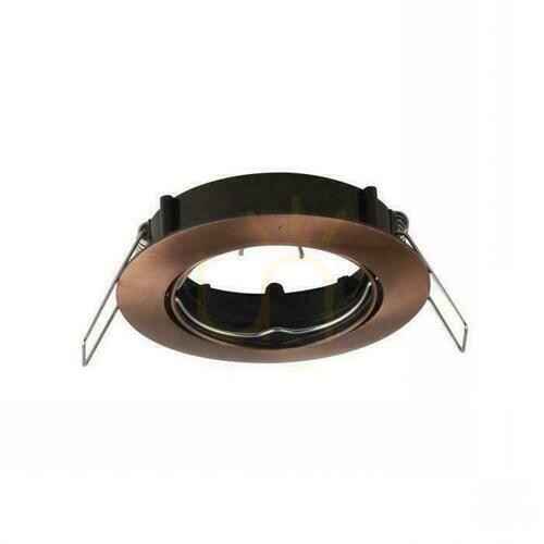 Skontrolujte Mesh V-TAC GU10 Round Movable Copper VT-779 3 roky záruka