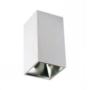 V-TAC GU10 štvorcové stropné svietidlo na povrchovú montáž Biele+chróm 74x74x140mm VT-882-C 3 roky záruka small 0