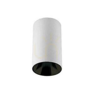 Stropné svietidlo V-TAC GU10 s okrúhlou trubicou na povrchovú montáž biela+čierna 80x140mm VT-882-R 3 roky záruka small 0