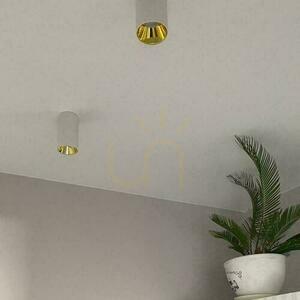 Stropné svietidlo V-TAC GU10 Round Surface Mounted Tube White+Gold 80x140mm VT-882-R 3 roky záruka small 9