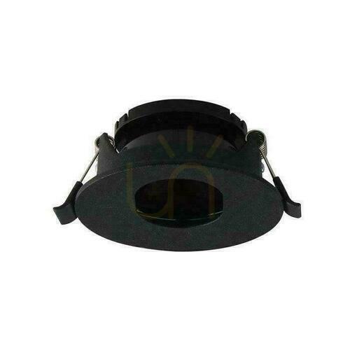 Skontrolujte Okrúhly čierny zapustený rám V-TAC VT-874 pre GU10, 83 mm