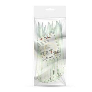 Svorka V-TAC 3,5x150 mm biela 18 kg Nylon66 (balenie. 100ks) small 1