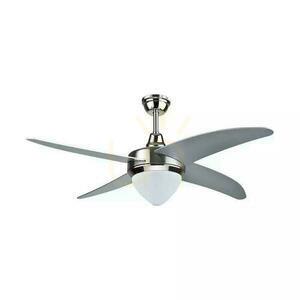 Stropný ventilátor so svetlom V-TAC VT-6043-4, Ø107 cm, 4 lopatky, LED 15 W 1500 lm CCT, diaľkové ovládanie small 0