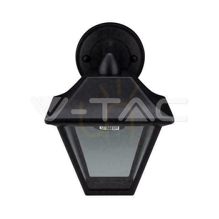 vyhliadka V-TAC IP44 E27 Black Mat VT-843 Záhradná nástenná lampa 3 roky záruka V-TAC IP44 E27 Black Mat VT-843 Záhradná nástenná lampa 3 roky záruka