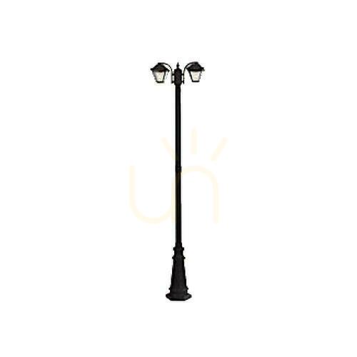 Skontrolujte V-TAC Záhradný lampáš 2XE27 230cm IP44 čierny VT-847 Záruka 3 roky